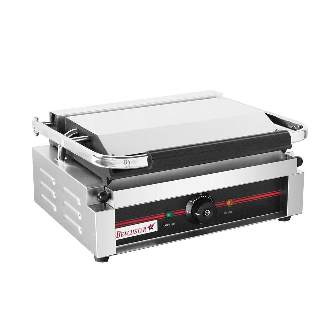 Benchstar GH-811EE - Single Contact Grill, Smooth Cast Iron Plates - image 5