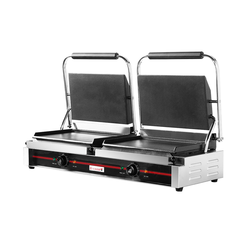 Benchstar GH-813EE - Double Contact Grill, Smooth Cast Iron Plates - image 3