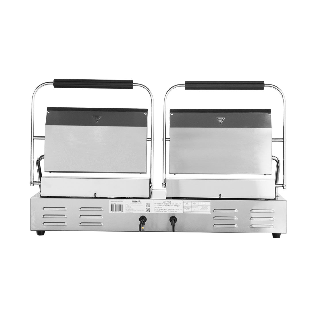 Benchstar GH-813EE - Double Contact Grill, Smooth Cast Iron Plates - image 4
