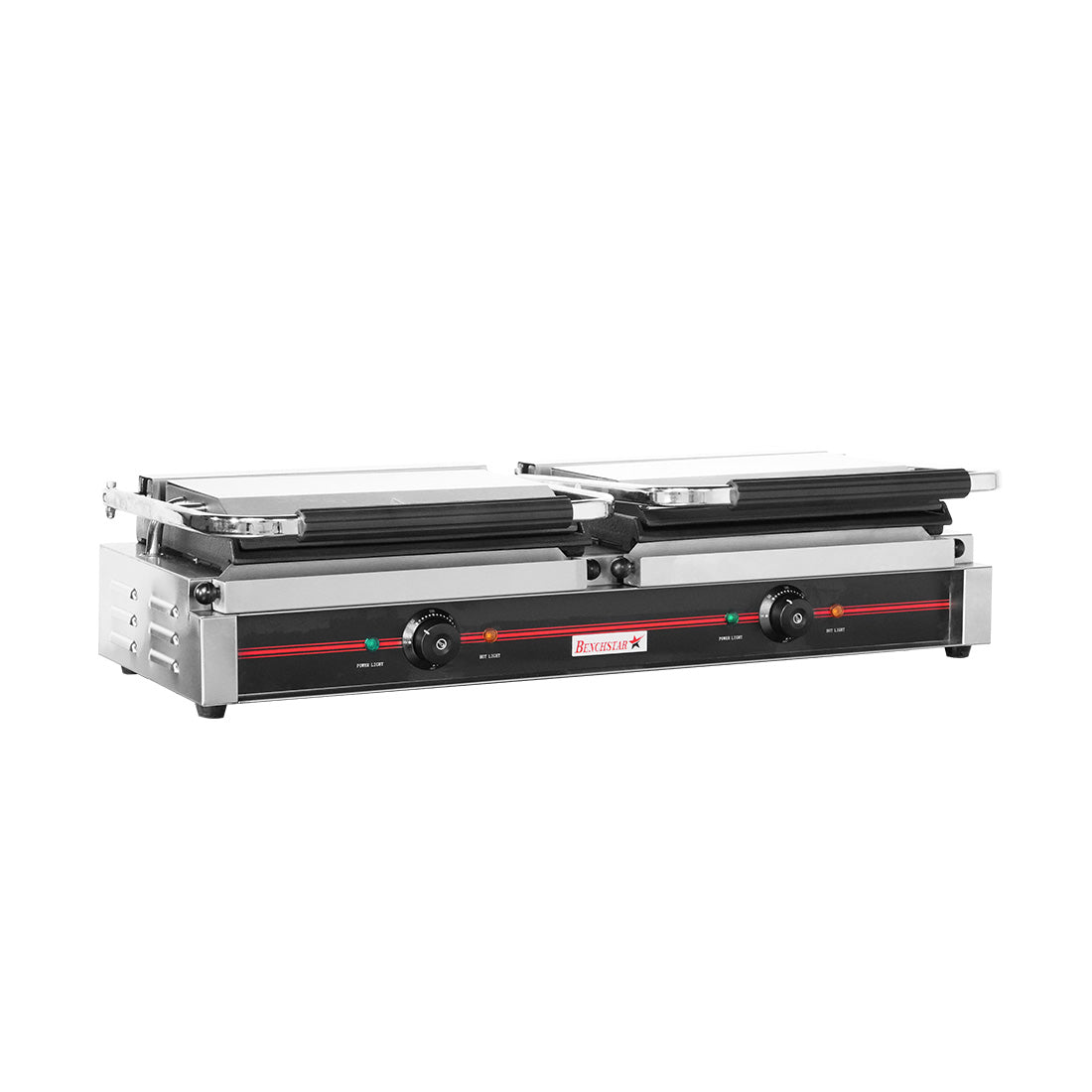 Benchstar GH-813EE - Double Contact Grill, Smooth Cast Iron Plates - image 5