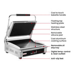 Benchstar GH-819 - Electric Grill Station with Digital Control, 12 Slice - image 3