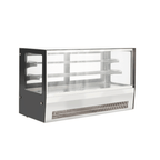 Bonvue FED GN-1200RT - 1200mm Countertop Square Glass Cold Food Display - image 3