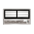 Bonvue FED GN-1200RT - 1200mm Countertop Square Glass Cold Food Display - image 5