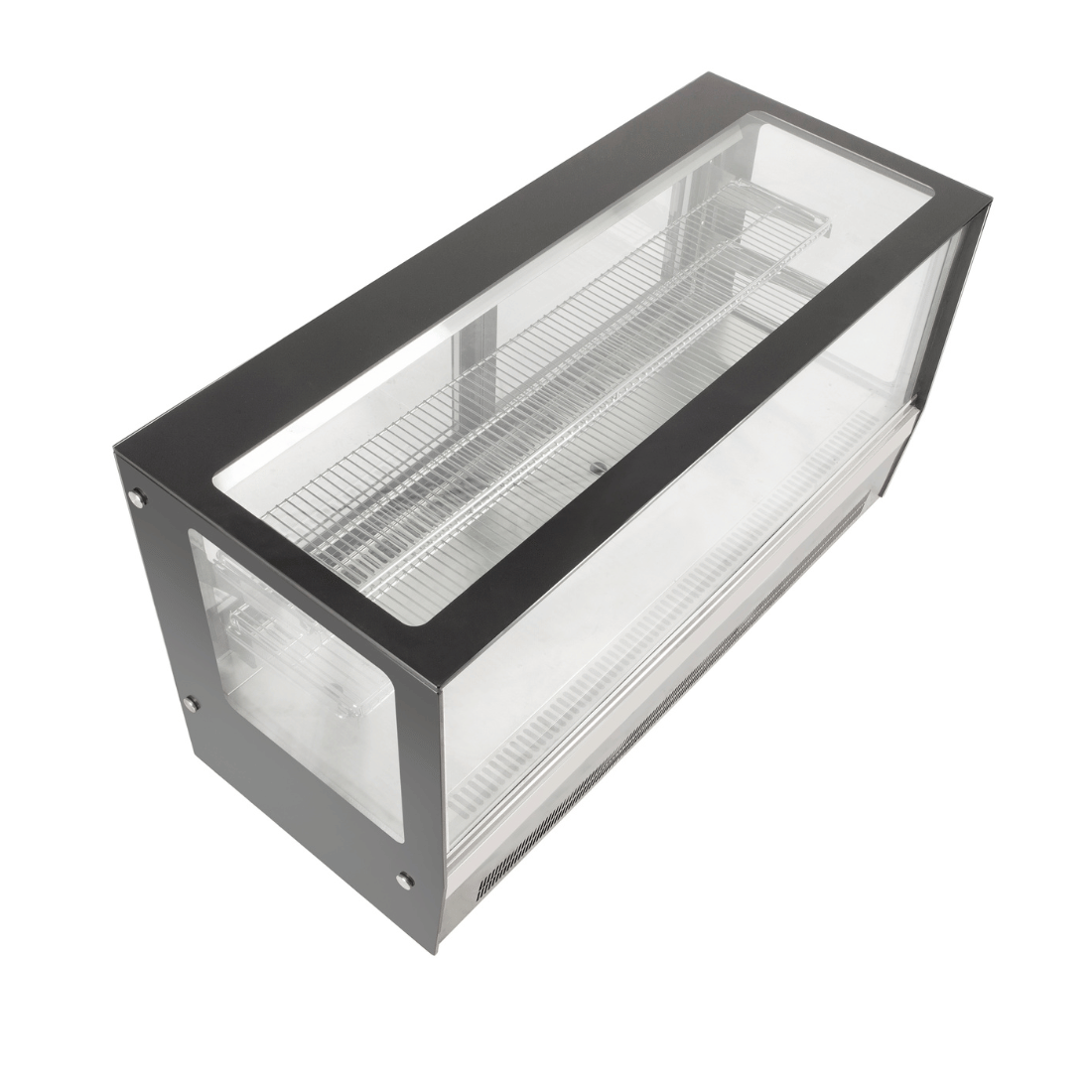 Bonvue FED GN-1200RT - 1200mm Countertop Square Glass Cold Food Display - image 6