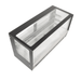 Bonvue FED GN-1200RT - 1200mm Countertop Square Glass Cold Food Display - image 6