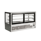 Bonvue FED GN-1200RT - 1200mm Countertop Square Glass Cold Food Display - image 4