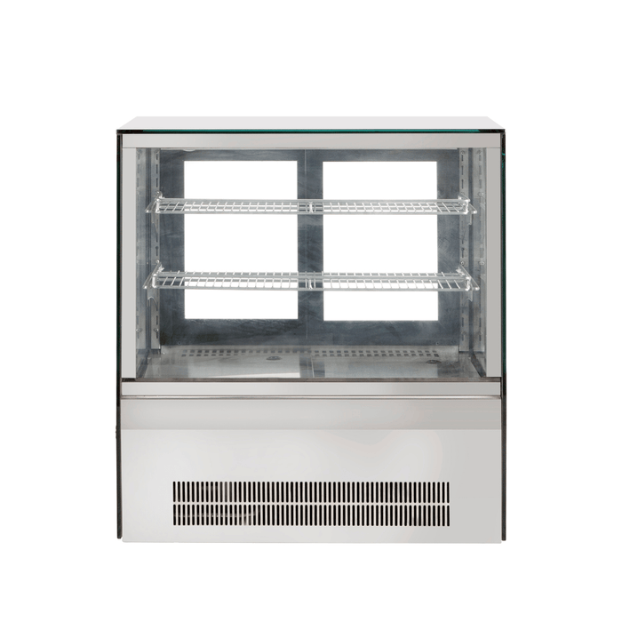 Bonvue FED GN-660RT - 660mm Countertop Square Glass Cold Food Display - image 3
