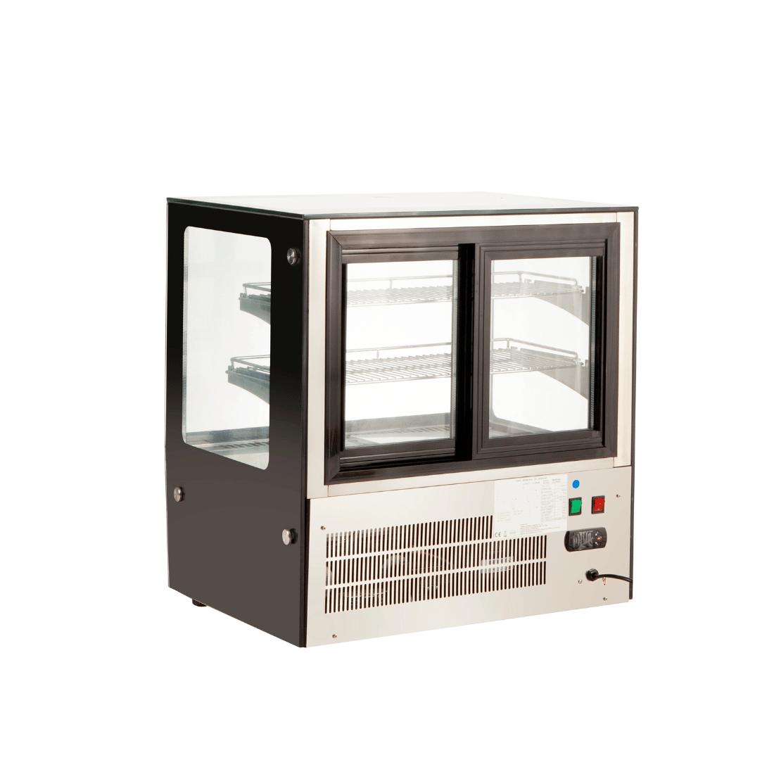 Bonvue FED GN-660RT - 660mm Countertop Square Glass Cold Food Display - image 5