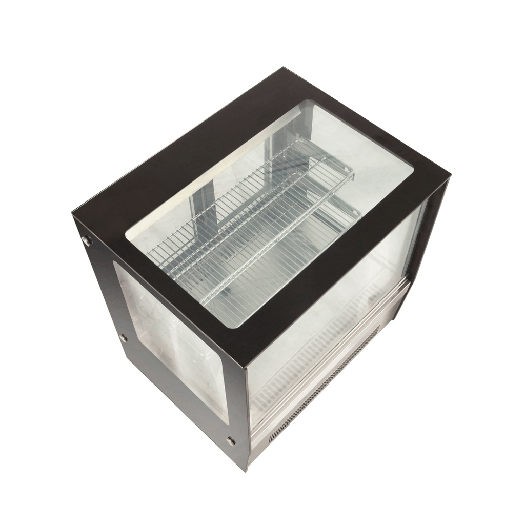 Bonvue FED GN-660RT - 660mm Countertop Square Glass Cold Food Display - image 6