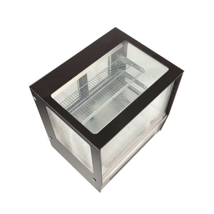 Bonvue FED GN-660RT - 660mm Countertop Square Glass Cold Food Display - image 6
