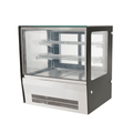 Bonvue FED GN-660RT - 660mm Countertop Square Glass Cold Food Display