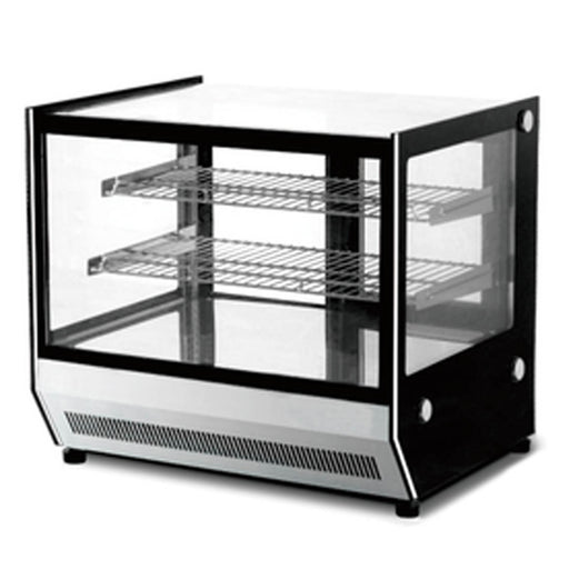 Bonvue FED GN-900HRT - 900mm Countertop Square Glass Hot Food Display