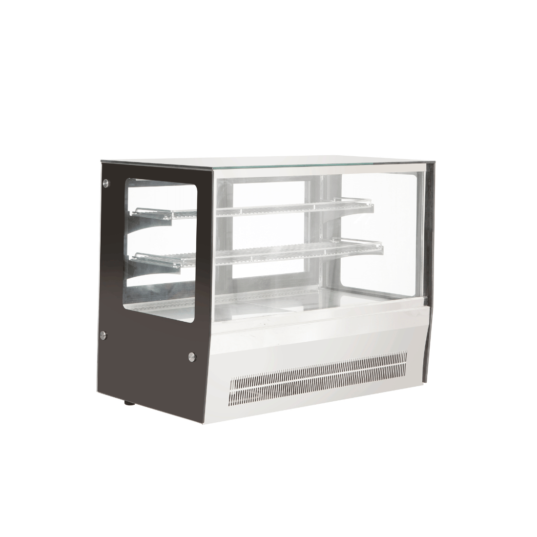 Bonvue FED GN-900RT - 900mm Countertop Square Glass Cold Food Display - image 2