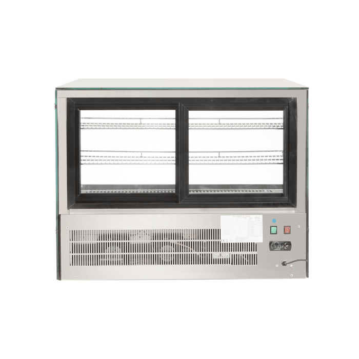 Bonvue FED GN-900RT - 900mm Countertop Square Glass Cold Food Display - image 5