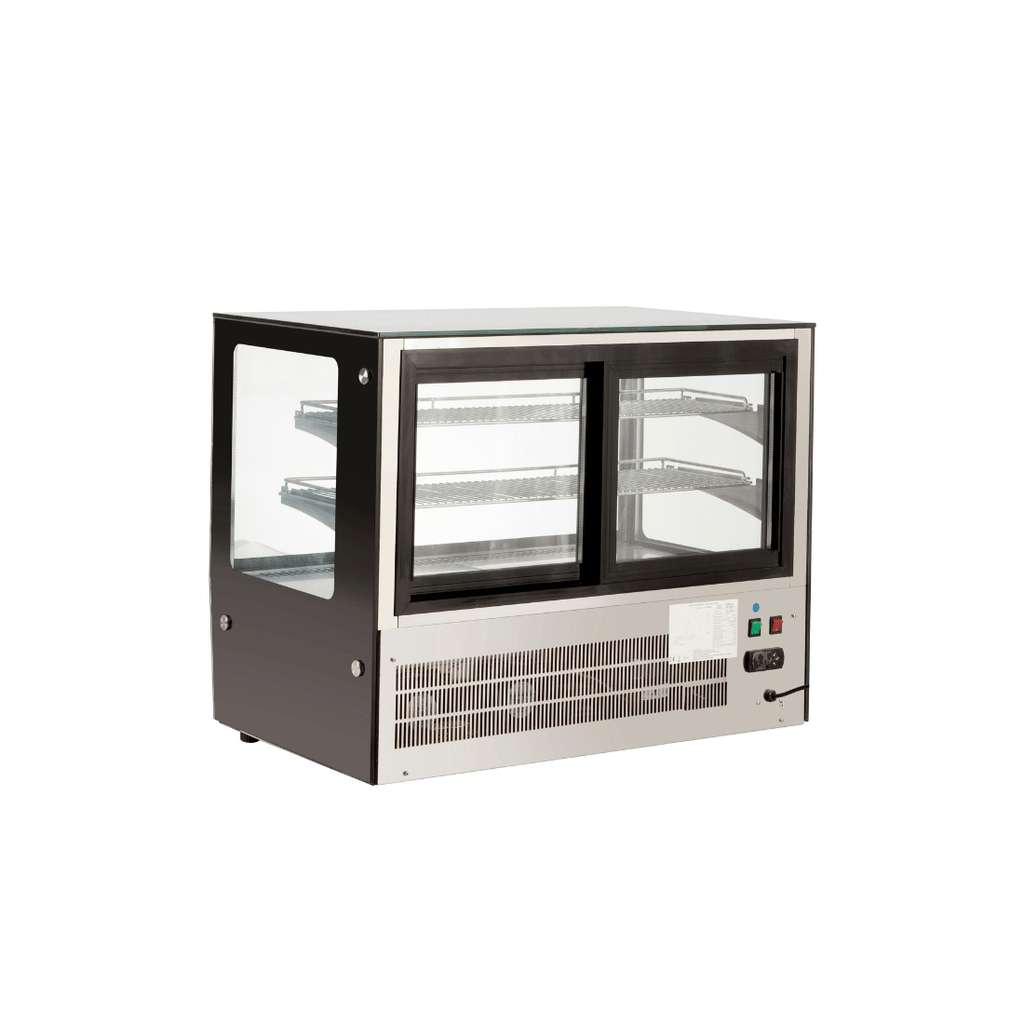 Bonvue FED GN-900RT - 900mm Countertop Square Glass Cold Food Display - image 6