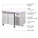 FED Thermaster GN2100DT - Double Door Dual Temp GN Counter Fridge Freezer 1360mm - image 3