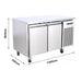 FED Thermaster GN2100DT - Double Door Dual Temp GN Counter Fridge Freezer 1360mm - image 2