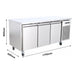 FED Thermaster GN3100DT - Triple Door Dual Temp GN Counter Fridge Freezer 1795mm - image 2