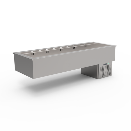 FED Thermaster GN6-VA - Ventilated Drop-In Cold Well 6x GN 1/1