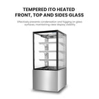 Bonvue FED H-SF820V - 600mm 3+1 Tier Heated Food Display - image 5