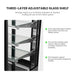 Bonvue FED H-SF820V - 600mm 3+1 Tier Heated Food Display - image 6