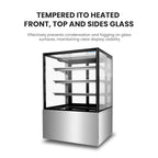 Bonvue FED H-SF830V - 900mm 3+1 Tier Heated Food Display - image 5