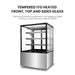Bonvue FED H-SF830V - 900mm 3+1 Tier Heated Food Display - image 5