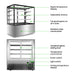 Bonvue FED H-SF840V - 1200mm 3+1 Tier Heated Food Display - image 3