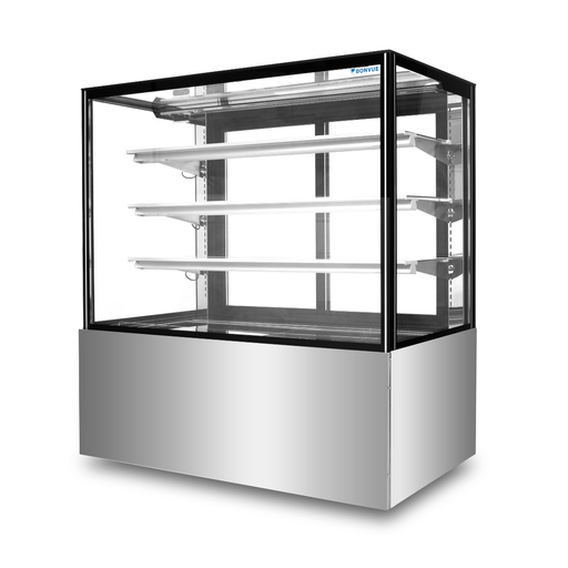Bonvue FED H-SF840V - 1200mm 3+1 Tier Heated Food Display