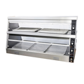 Benchstar HCW-5 - Dual Zone Heated Counter Warmer, 5 Pans