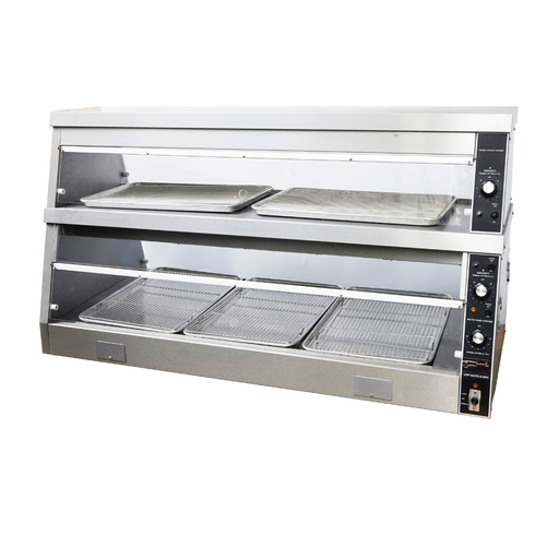 Benchstar HCW-5 - Dual Zone Heated Counter Warmer, 5 Pans
