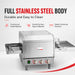 Baker Max HX-14EP - 14in Electric Conveyor Pizza Oven, 15A - image 5