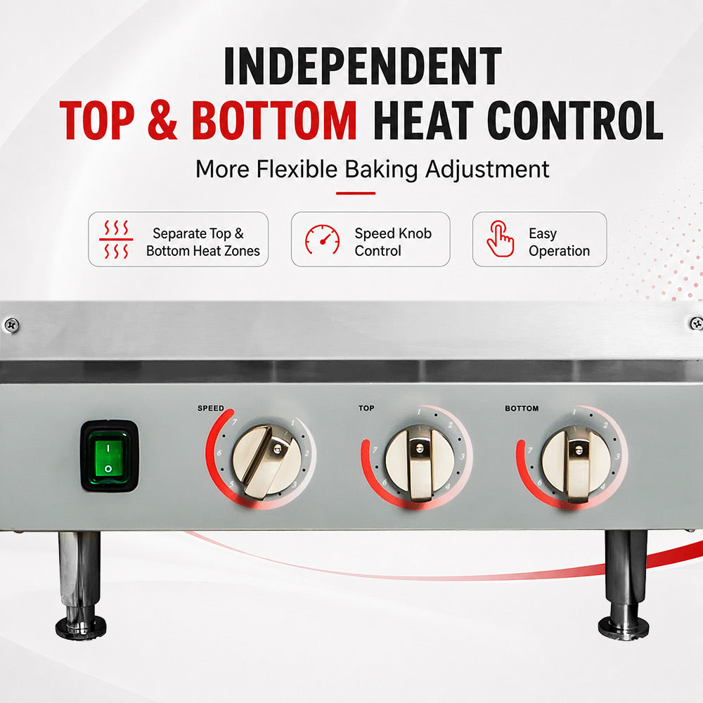 Baker Max HX-14EP - 14in Electric Conveyor Pizza Oven, 15A - image 8