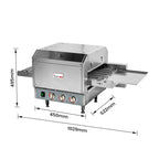 Baker Max HX-14EP - 14in Electric Conveyor Pizza Oven, 15A - image 2