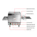 Baker Max HX-14EP - 14in Electric Conveyor Pizza Oven, 15A - image 3