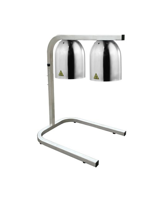 ICE HLB0002 - Benchtop Heat Lamp Food Warmer, 2 Lamps