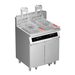 Brenner IDF2-50AL - Volt 700 Series 2 x 25L Auto-Lift Induction Fryer with Oil Filtration
