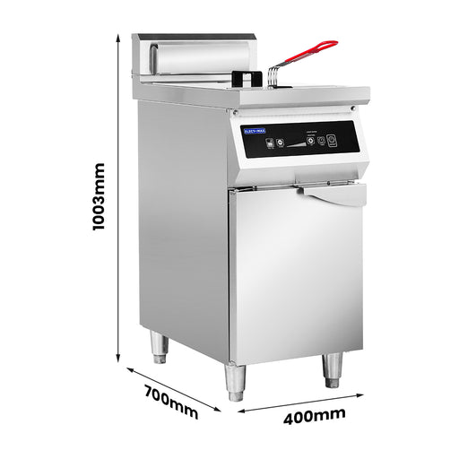 Electmax IFS7-30L - 700 Series 30L Induction Fryer with Splashback - image 2