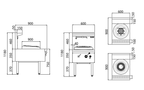 Jasper JA-1DB - Single Wok Burner Range