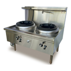 Jasper JA-2DB - Double Wok Burner Range