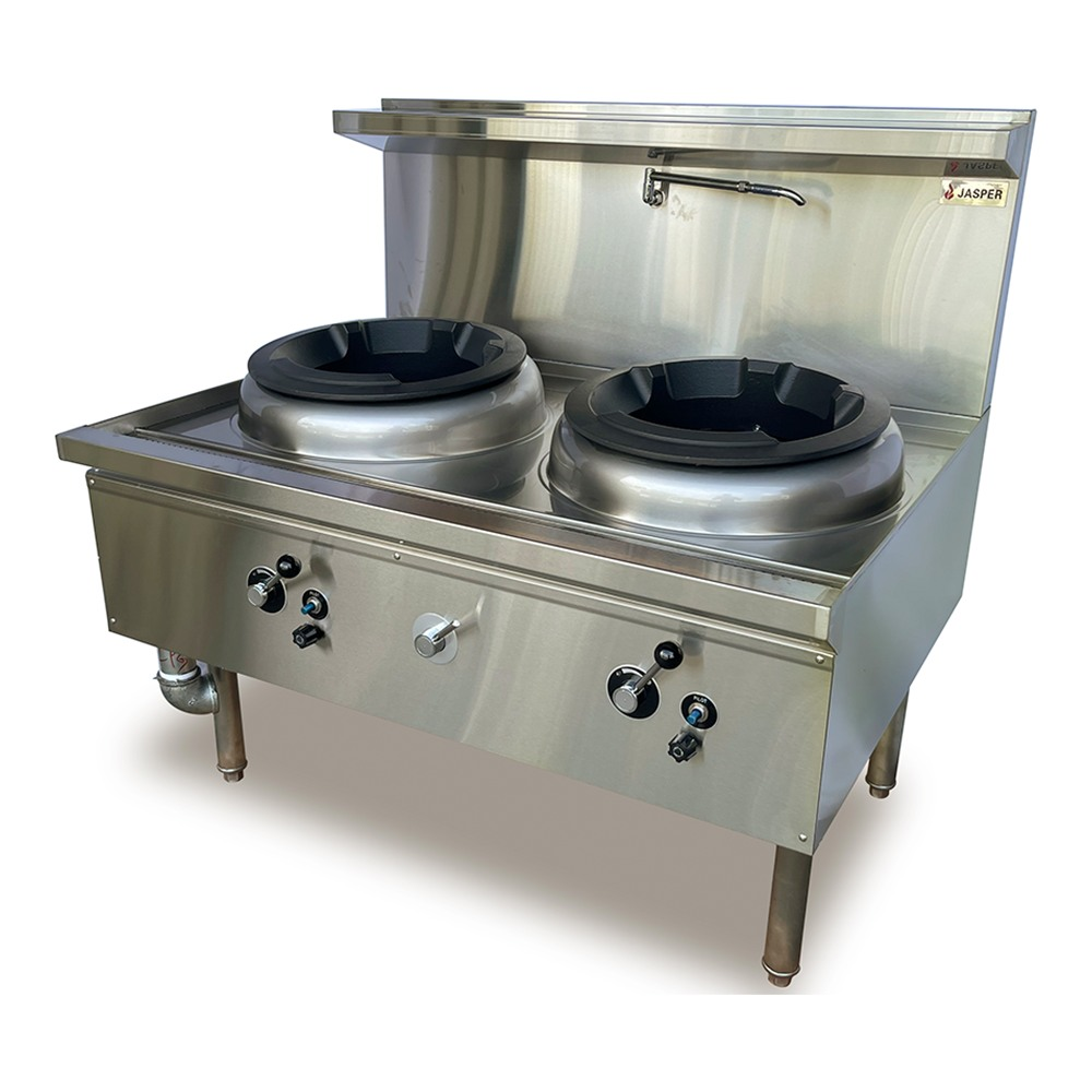 Jasper JA-2DB - Double Wok Burner Range