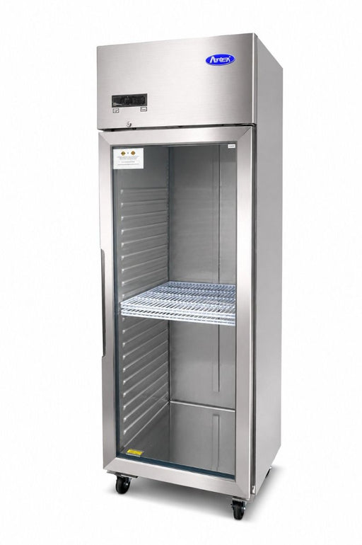 Atosa JCF40RSGR - 1 Glass Door Upright Fridge 654mm 552L