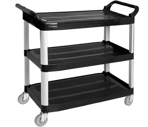 Food Tek JD-UC340-1 - 3-Shelf Utility Trolley, 100kg Load