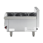 Gasmax JUS-TR-2B - Benchtop 2 Burner Gas Cooktop with Splashback - image 3
