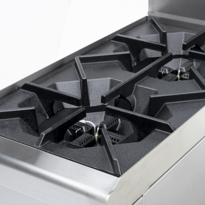 Gasmax JUS-TR-2B - Benchtop 2 Burner Gas Cooktop with Splashback - image 6