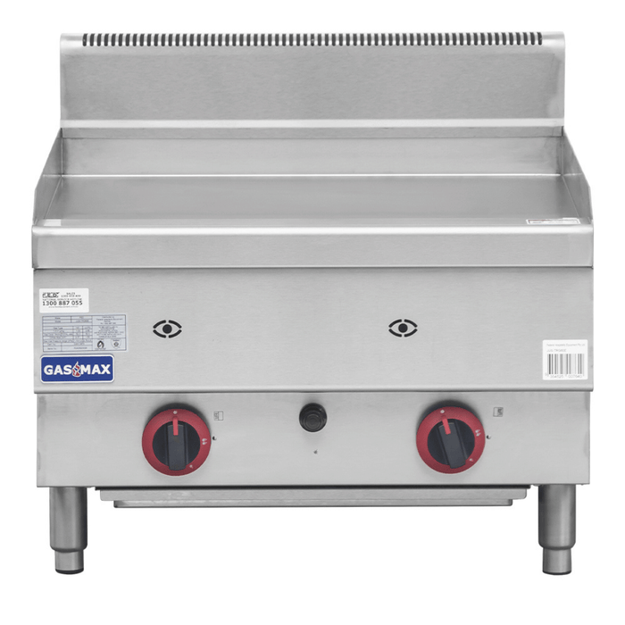 Gasmax JUS-TRG60E - Benchtop 600mm Gas Griddle 2 Burner