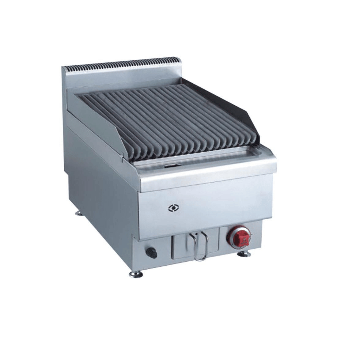 Gasmax JUS-TRH40E - Benchtop 400mm Gas Lava Rock Char Grill
