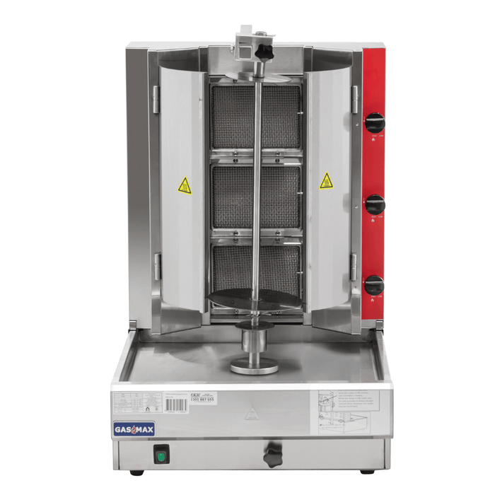 Gasmax KB-3 - 3 Burner Gas Kebab Machine 29kg - image 3