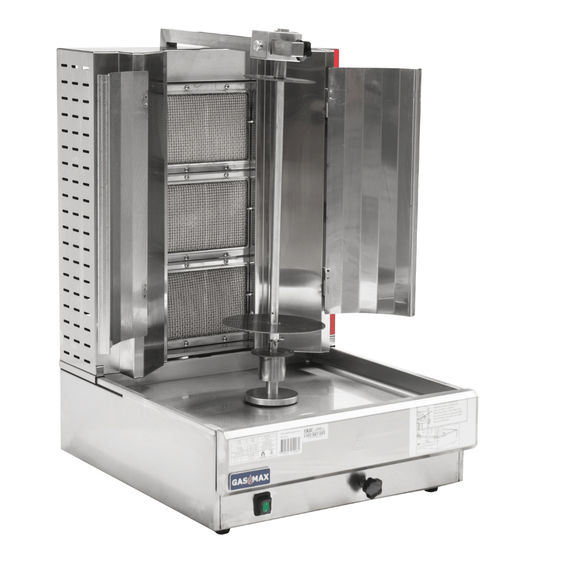 Gasmax KB-3 - 3 Burner Gas Kebab Machine 29kg - image 4