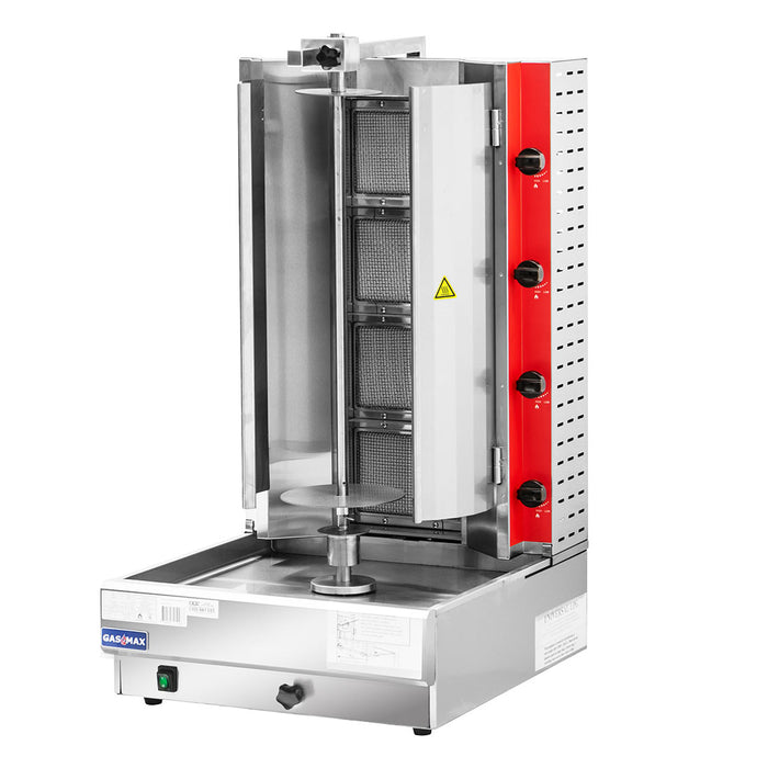 Gasmax KB-4 - 4 Burner Gas Kebab Machine 45kg - image 10